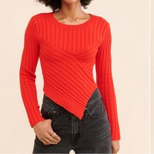 Melissa asymmetrical sweater
